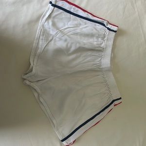 Red white and blue brandy Melville shorts